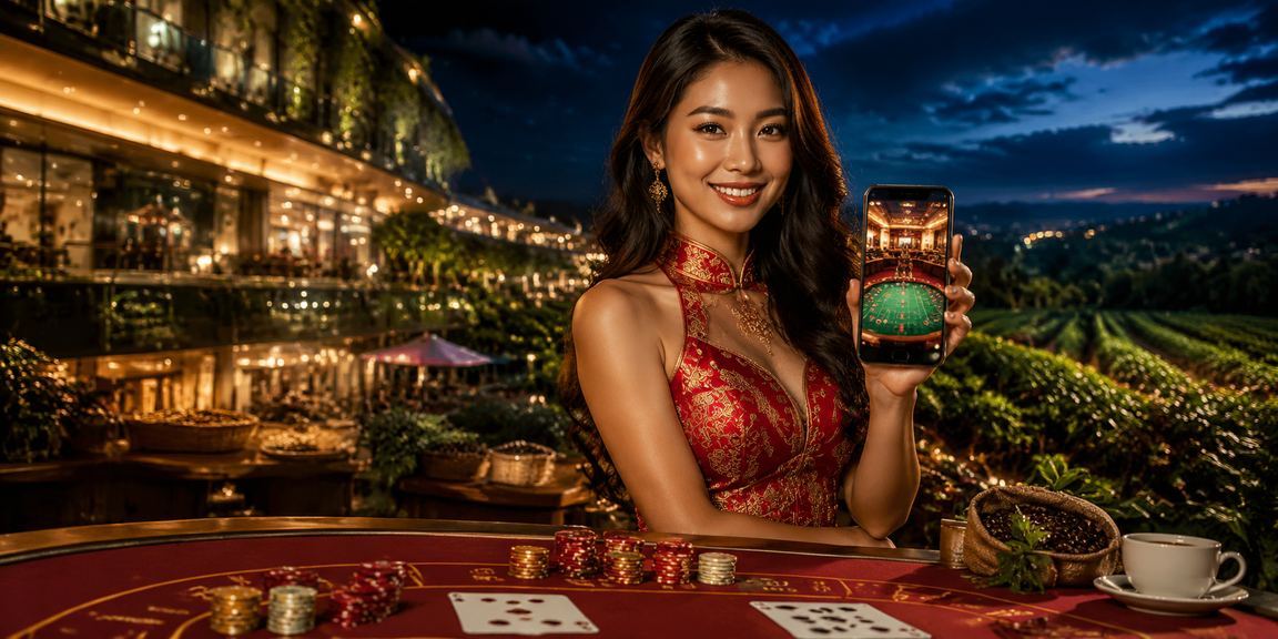 Người dùng tại Sa Pa tham gia rút thăm may mắn và mini game trực tuyến vào buổi tối chợ đêm