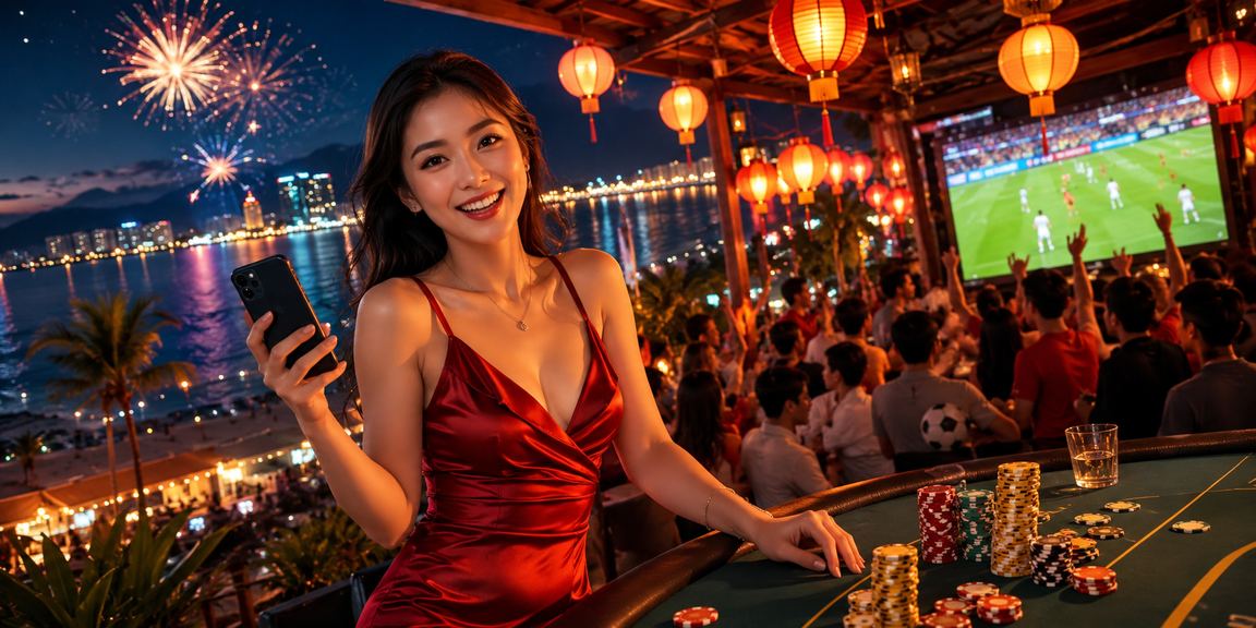 Đèn lồng Hội An lung linh trong đêm, biểu tượng may mắn của người Việt tham gia xổ số trực tuyến