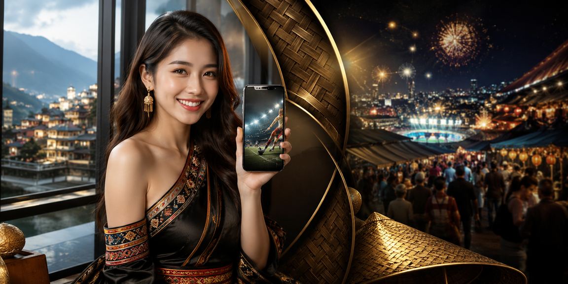 Người dùng Sa Pa chơi casino di động và theo dõi cấp bậc VIP qua điện thoại với nón lá